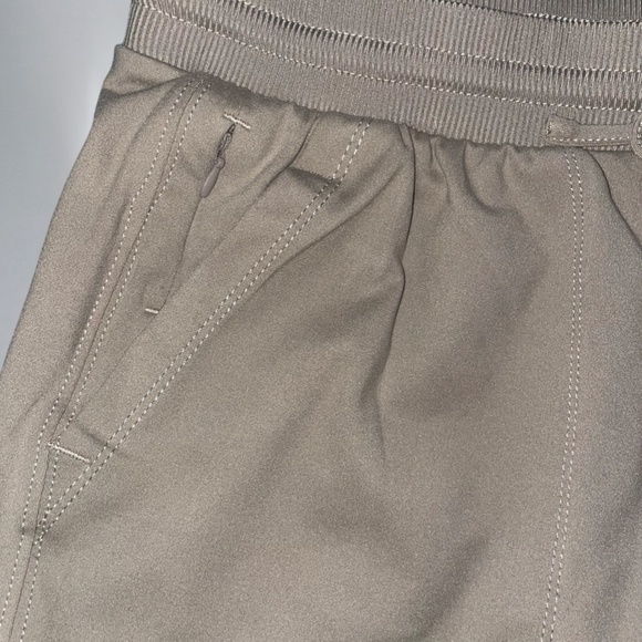 Taupe women jogger drawstring - Picture 4 of 5